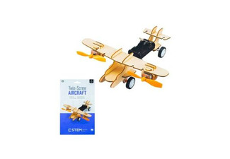 DIY Educational Twin Screw Aircraft Toy