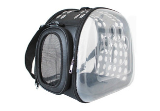 Outdoor Pet Breathable Carrier Bag - Two Sizes Available