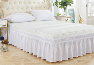 Ruffled Bed Skirts - Two Colours Available
