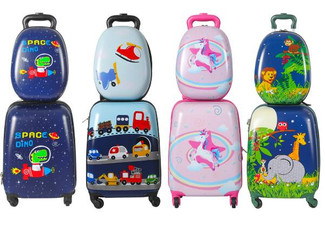 BoPeep Kids Two-Piece Luggage Set - Four Options Available