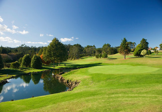 18-Holes of Golf for Two People at Redwood Park Golf Club Incl. Club/Trundler Hire & Two Beers, Wines, Spirits or Soft Drinks - Option for Four People