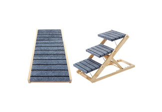 Two-in-one Three-Step Dog Pet Ramp Stair