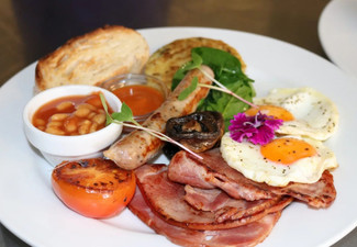 Delightful Morning Breakfast for One Person Incl. One Regular Tea or Coffee at No.186 Cafe - Option for Two People