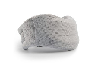 Grey Adjustable Neck Support Pillow for Sleep & Anti Snoring