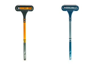 Wet & Dry Double Sided Window Cleaning Brush - Two Colours Available