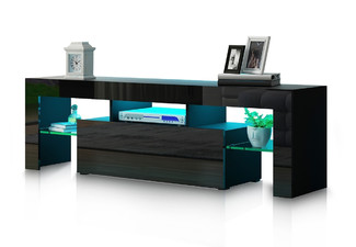 Gloss LED TV Wood Cabinet - Two Colours Available