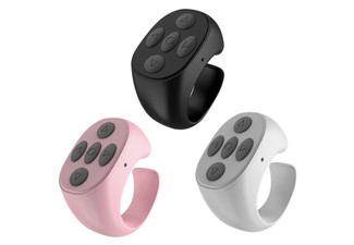 Selfie Bluetooth Remote Phone Scroller Ring - Three Colours Available & Option for Two-Pack