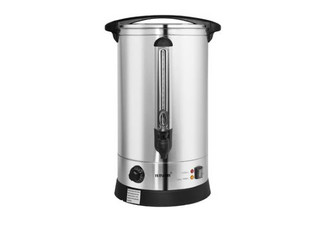 Maxkon Stainless Steel Water Urn Dispenser Kettle with Tap - Two Sizes Available
