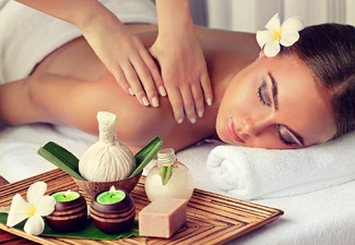 70-Minute Deluxe Herbal Rejuvenation Body Scrub Massage