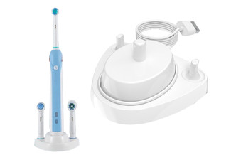 USB Inductive Charging Base Compatible with Oral B Electric Toothbrush - Option for Two-Pack