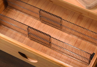 Two-Piece Drawer Partitions - Option for Four-Pieace