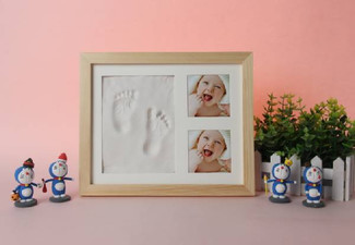 Baby Handprint & Footprint Frame