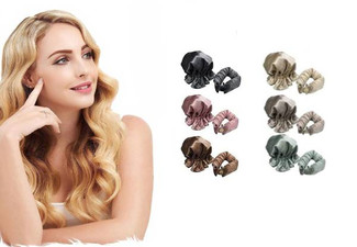 Heatless Hair Curler Roller with Cap - Six Colours Available