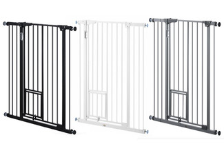 Adjustable Safety Gate with Extension - Three Colours Available