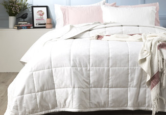 Josephine 500TC Cotton Jacquard Comforter - Three Sizes Available