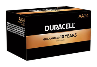 24-Pack Duracell  Alkaline AA Coppertop Battery