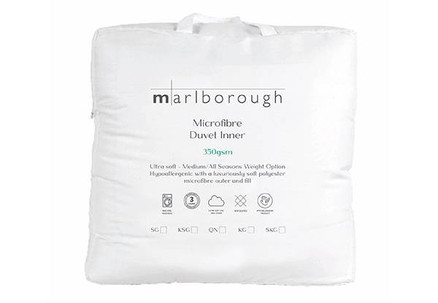 350GSM Microfibre Duvet Inner - Available in Four Sizes & Option for 500GSM