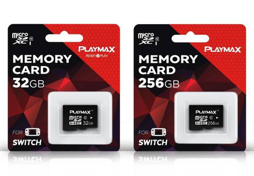 Playmax NSW 32GB Memory Card - Option for 256GB