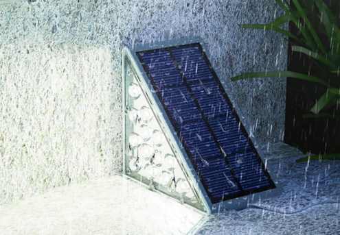 Two-Piece Outdoor Solar Step Lights - Available in Two Colours & Option Four-Piece