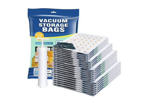 20-Piece Vacuum Storage Bags with Pump