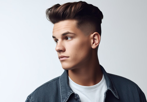 Men's Haircut for One Person - Option to Add Shampoo Treatment