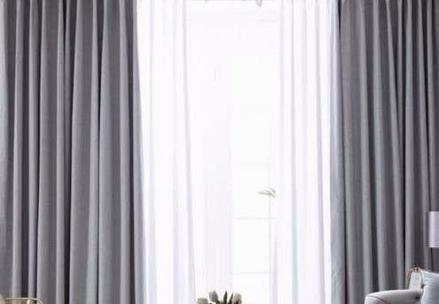 Blockout Curtain Drape - Available in Three Colours & Eight Sizes