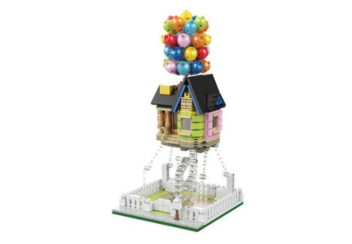 635-Piece Balloon House Building Kit