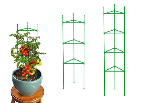 Three-Tier Plant Stem Support Stake - Option for Four-Tier & Two