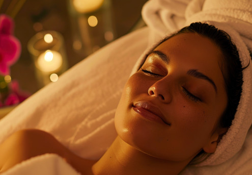 One & Half Hour Multi-Vitamin Brightening & Detox Combination Pamper Package Session incl. a 30-Minute HOCATT Detox Spa Sauna Package & Facial Package