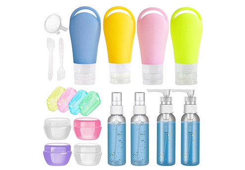 Silicone Travel Toiletry Set - Two Options Available