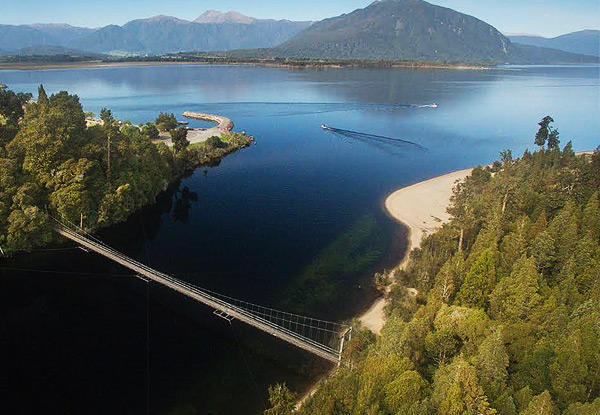 $352 Per Person Twin Share for a TranzAlpine Lake Brunner Wilderness Experience incl. Return Rail Passes from Christchurch to Greymouth, Two Nights Accommodation in Lake Brunner & a Monteiths Brewery Tour