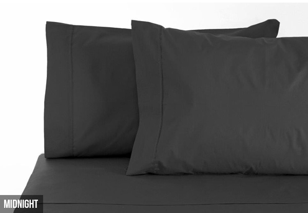 From $59 for a Jenny McLean La Via 400TC Sheet Set in a Variety of Sizes & Colours with Free Shipping