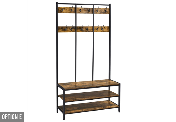 Two-in-One Wardrobe Coat Rack - Five Options Available