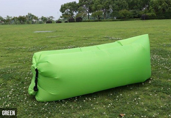 $25 for a Inflatable Lounger Outdoor Air Sofa