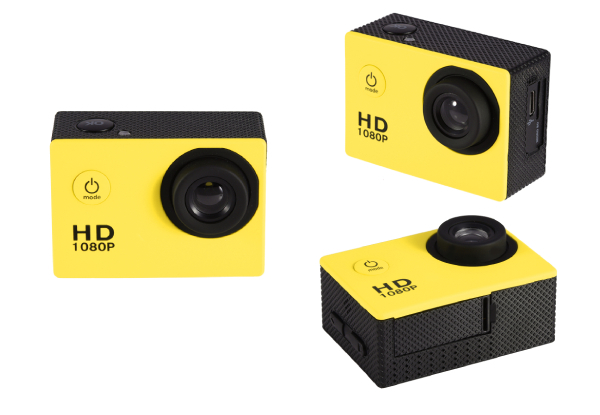 Full HD Sports Camera 1080P with Installation Accessory Kit - Three Colours Available