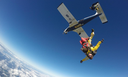 $199 for a 9000ft Tandem Skydive Package Over the Bay of Islands incl. a $30 Photo & Video Voucher - Options Available for 12000ft & 16000ft Skydives  (value up to $399)