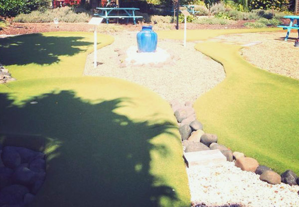 $4 for 18 Holes of Mini Golf in Matakana for One Person, $8 for Two People or $16 for Four People - (value up to $36)