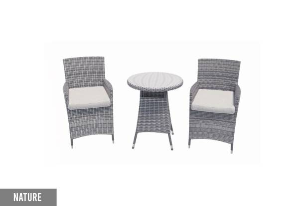 Burgas Three-Piece Outdoor Sofa Set - Two Colours Available