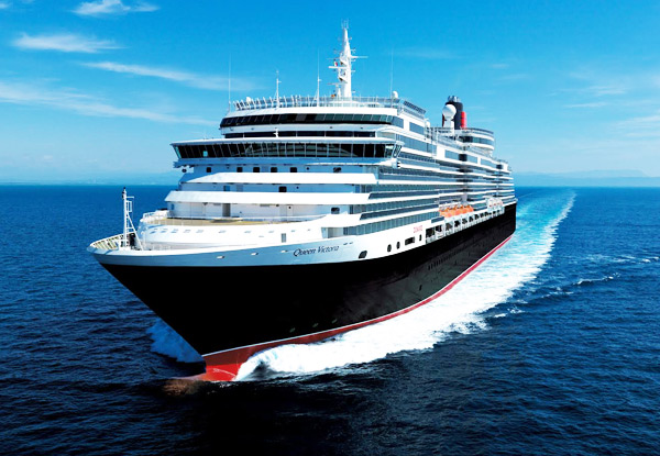 From $3,039 for a Five-Night Cunard Queen Victoria Auckland to Sydney Cruise/Fly for Two People incl. One-Way Flight from Sydney to Auckland