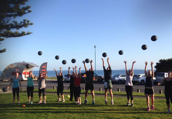 $89 for Five Weeks of Outdoor Fitness Bootcamps with up to Three Sessions Per Week – 13 Locations Auckland-Wide (value up to $160)