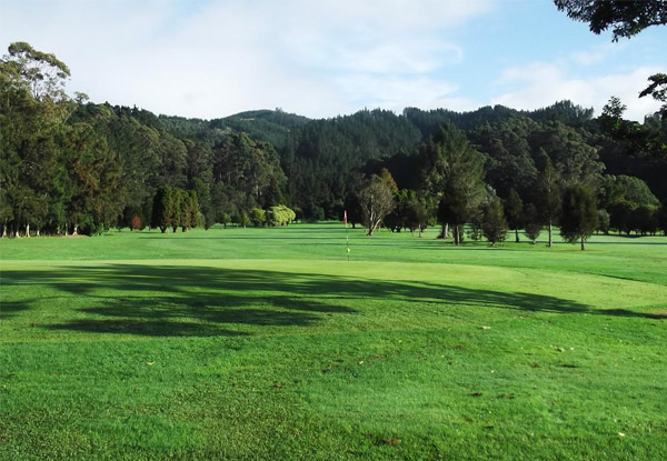$199 for a Two-Night Golfing Trip for Two People incl. Accommodation, 18 Holes of Golf at Mercury Bay Golf Club, & Wifi