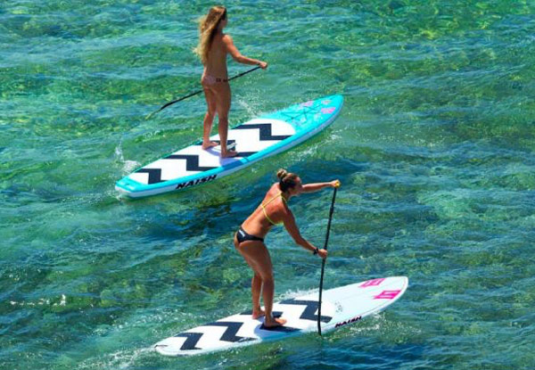 $15 for a One-Hour Stand Up Paddle Boarding Experience at Omaha for One Person or $30 for Two People (value up to $70)