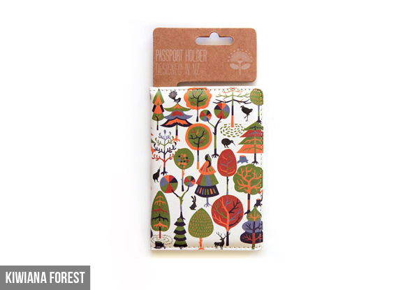 $9 for an NZ Inspired Passport Holder – Four Designs To Choose From