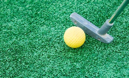 $25 for Minigolf, Pizza & Drinks for Two (value up to $46.50)