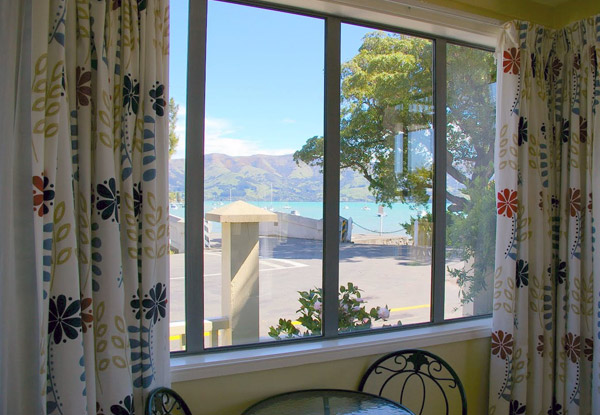 From $199 for a Luxury Akaroa Family or Romantic Getaway incl. Late Checkout