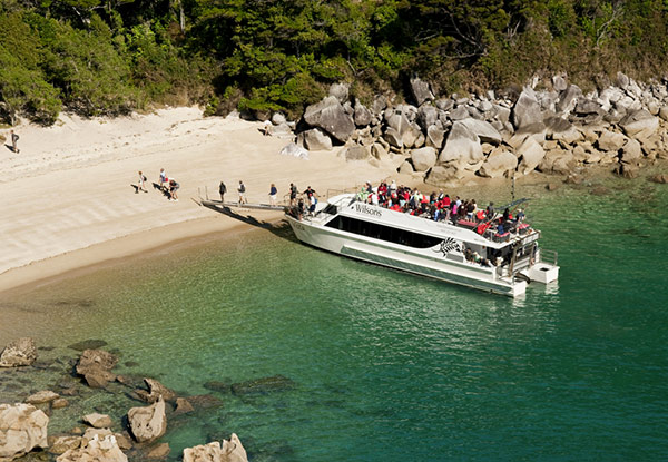 $25 for an Abel Tasman National Park Afternoon Cruise for One Adult incl. One Complimentary Child Ticket (value up to $75)