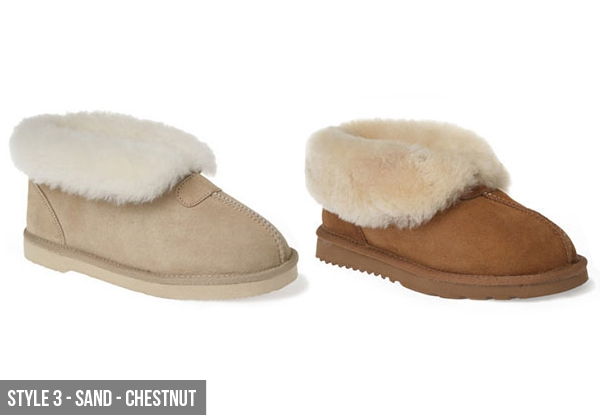 $65 for a Pair of Genuine UGG Slippers – Available in Three Styles (value $65)