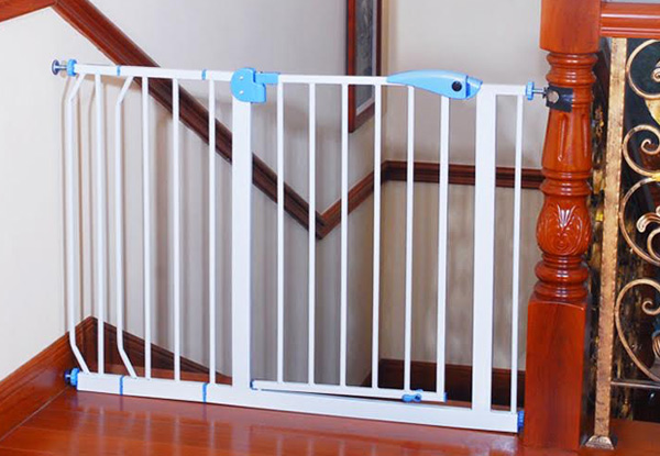 $49 for a Baby or Pet Safety Gate Barrier - Extensions Option Available