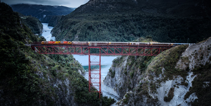 $583 for a TranzAlpine Two-Day Return Rail Trip to Gold Coast NZ for Two incl. One Night Accommodation, Buffet Breakfast & More (value up to $1,417)