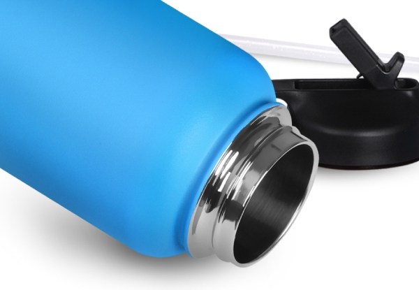 Vacuum Insulated Water Bottle Thermos - Two Colours Available